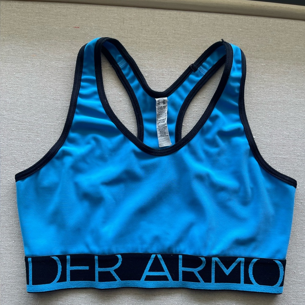 Under Armour S Blue Sports Bra